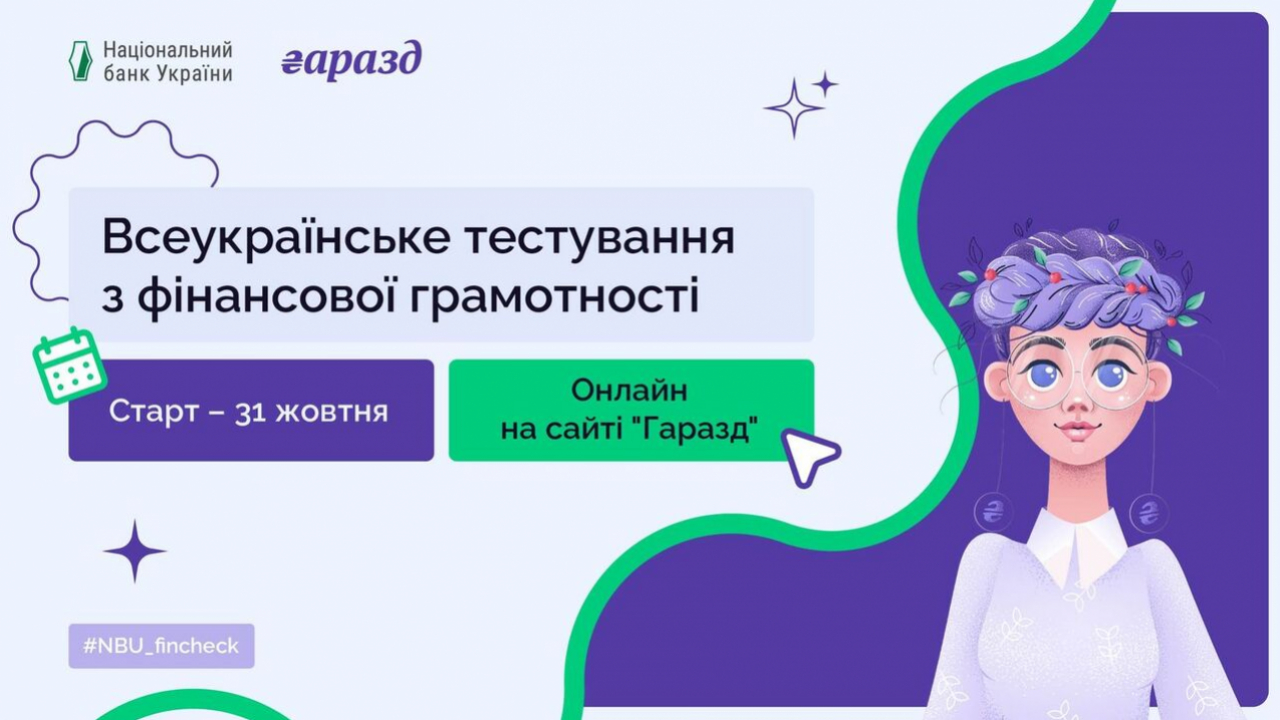 Перевірте свою фінансову грамотність разом із НБУ!