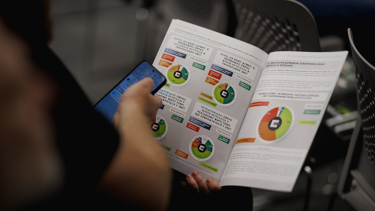 Український ветеранський фонд презентував результати дослідження &laquo;Портрет ветерана 2025&raquo;