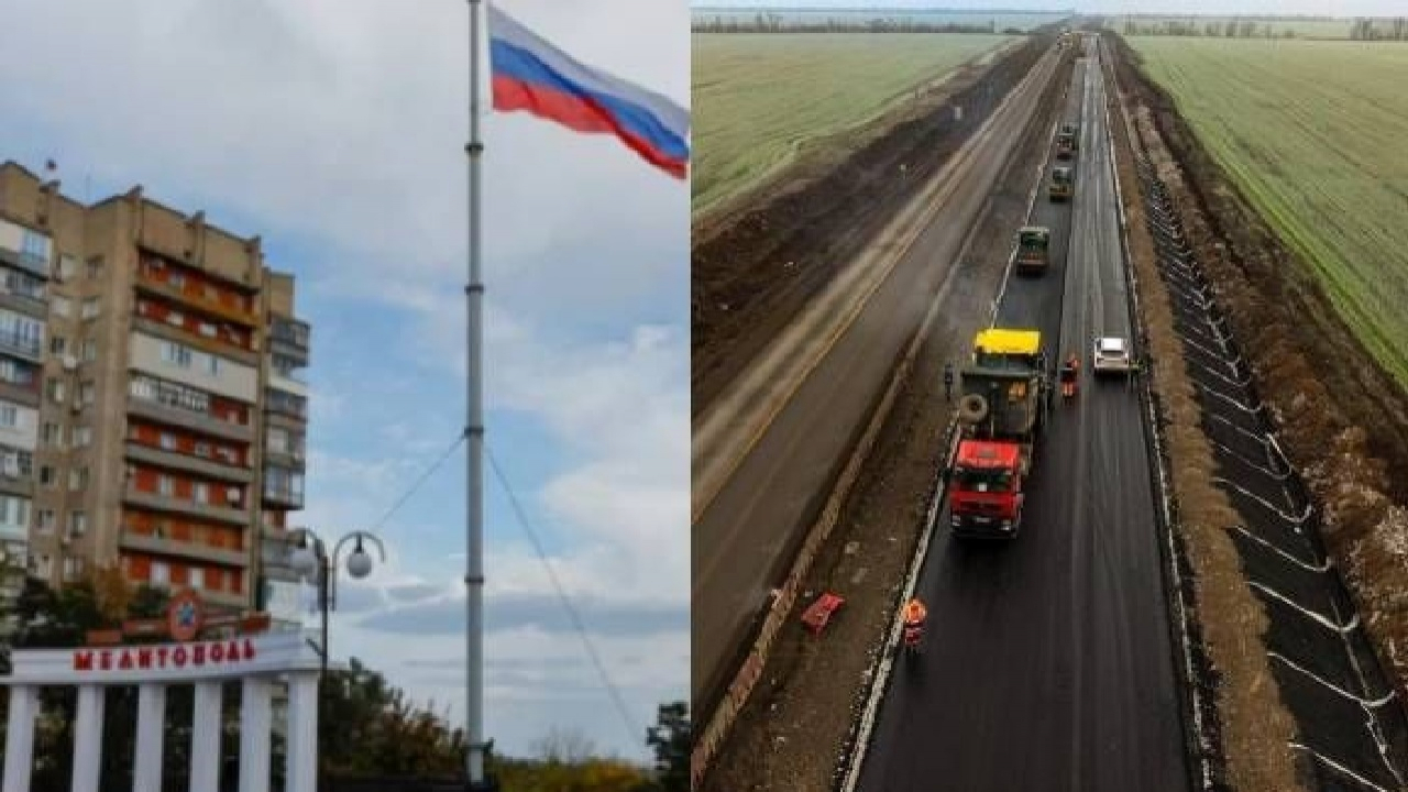 Військова логістика під виглядом &laquo;ремонту&raquo;: окупанти будують нову дорогу між Мелітополем і Бердянськом