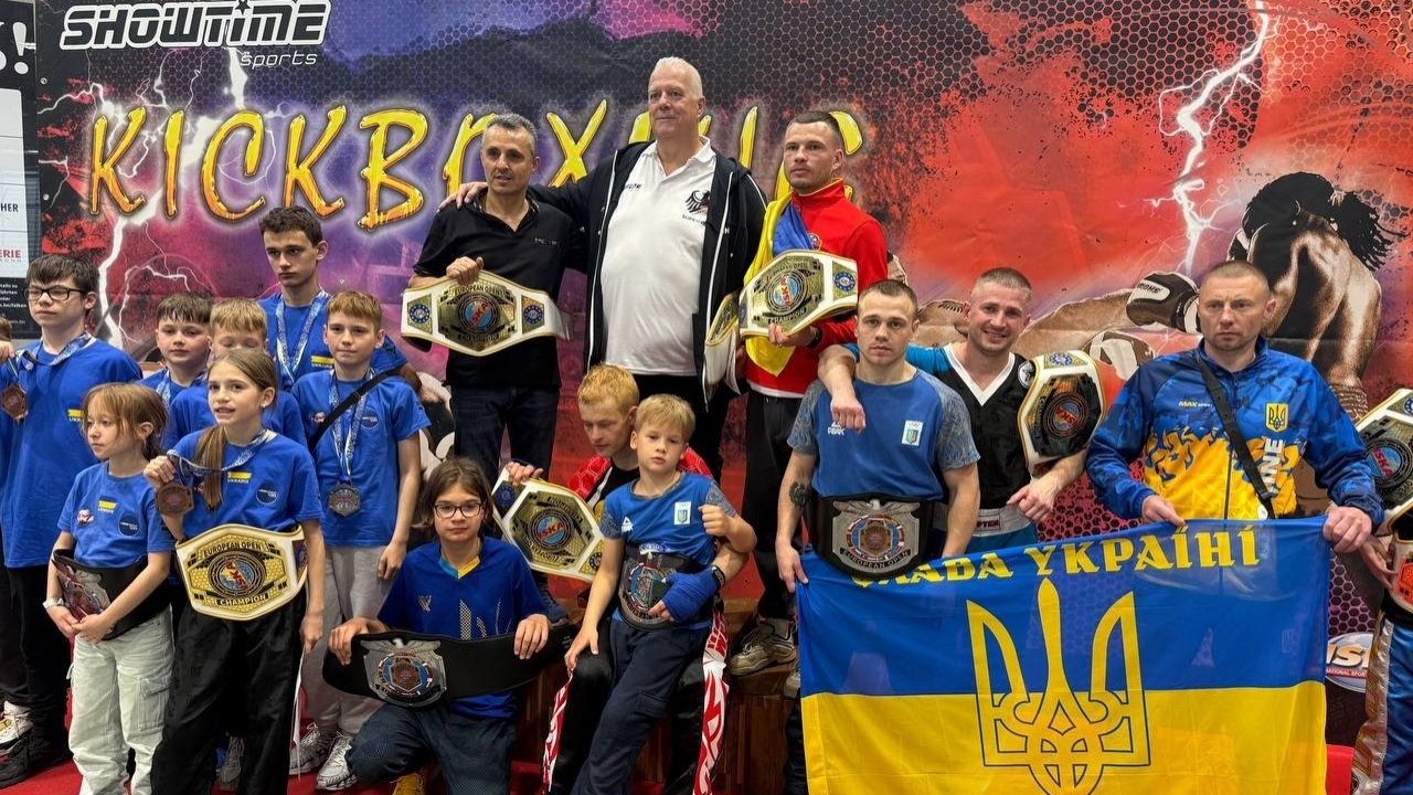 Мелітопольські кікбоксери вибороли медалі на чемпіонаті Європи ISKA у Німеччині