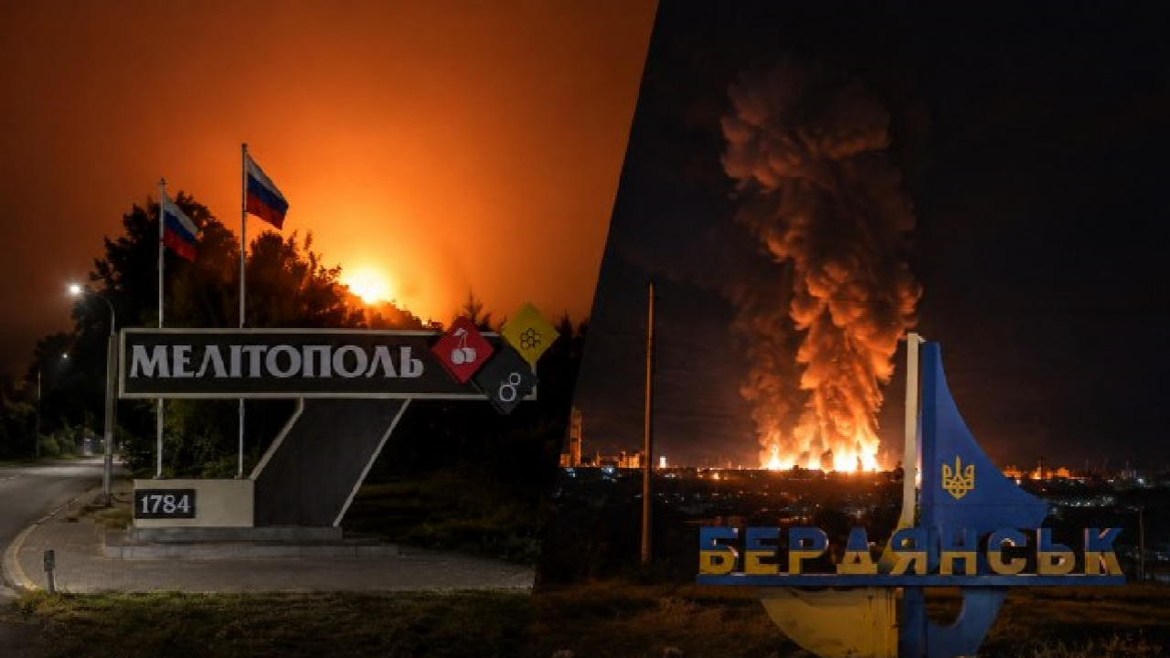 У Мелітополі та Бердянську лунали вибухи, ТОТ Херсонської та Запорізької областей залишилися без світла