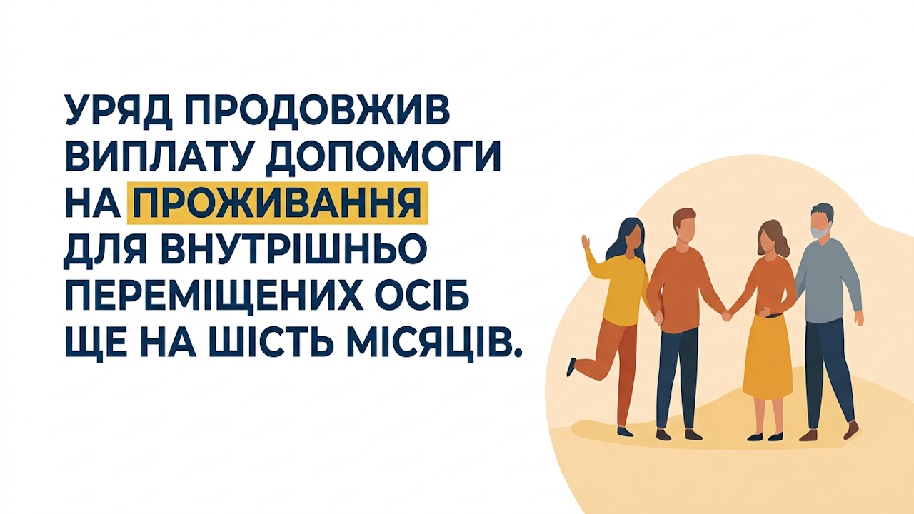 Зверніть увагу! Важлива інформація стосовно виплат ВПО