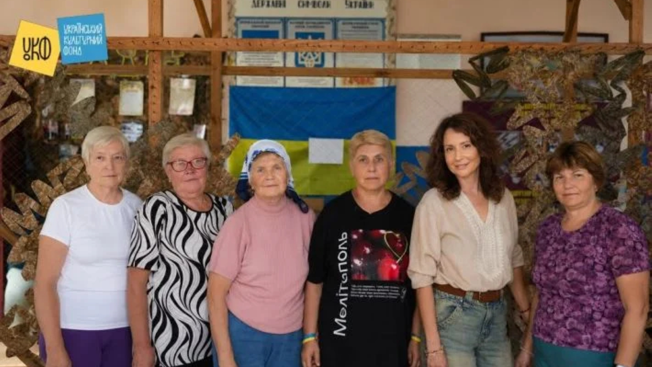 На Київщині знімають документальний фільм про легендарну вчительку з Мелітополя Ганну Бут 